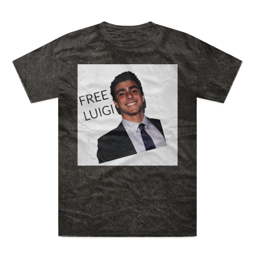 FREE LUIGI TSHIRT Tie-Dye T-Shirt