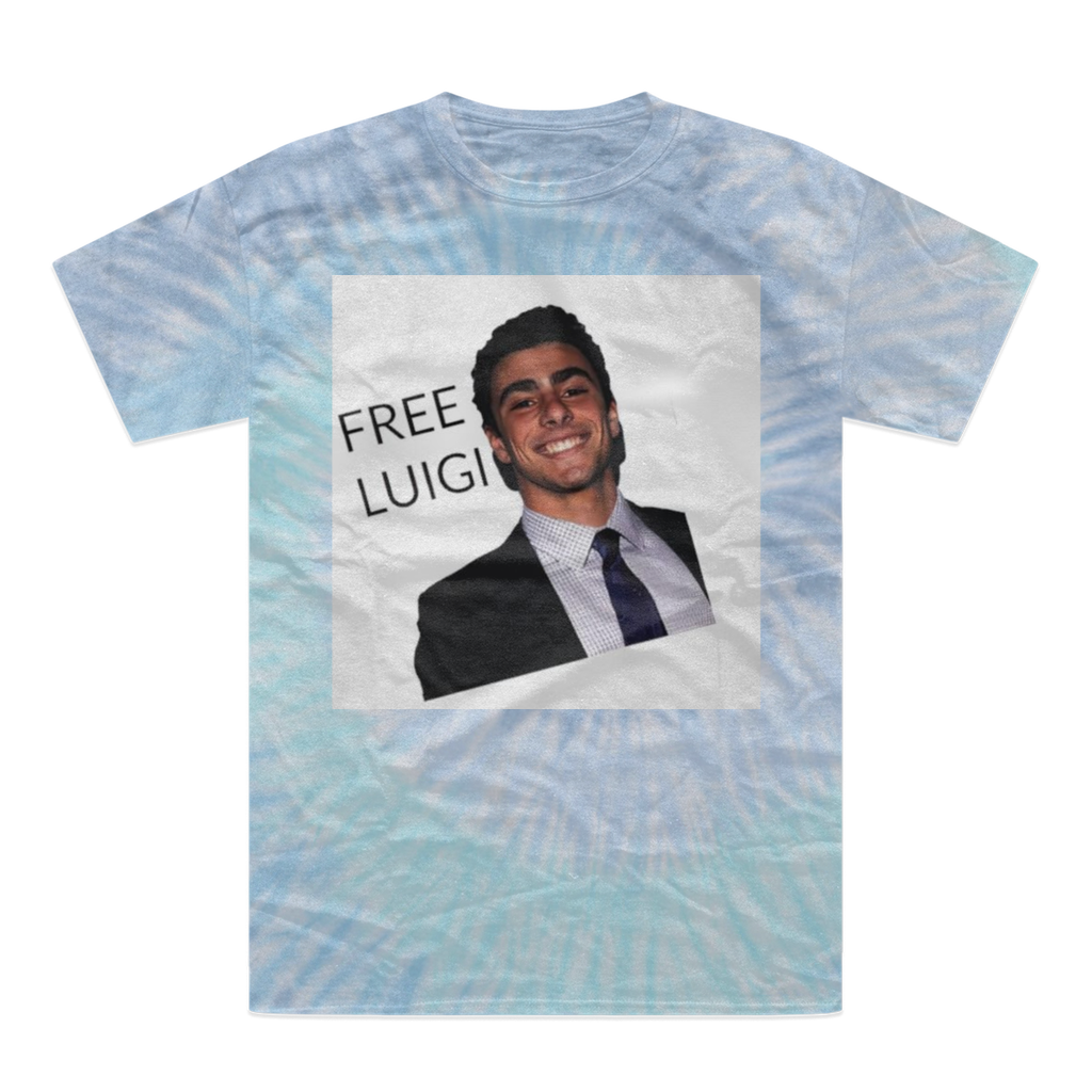 FREE LUIGI TSHIRT Tie-Dye T-Shirt