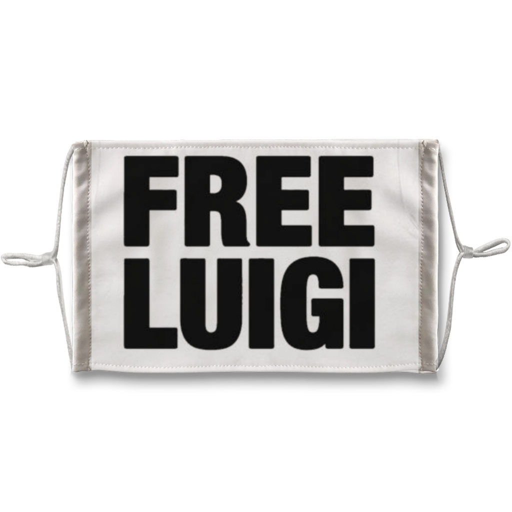 FREE LUIGI Sublimation Face Mask + 10 Replacement Filters