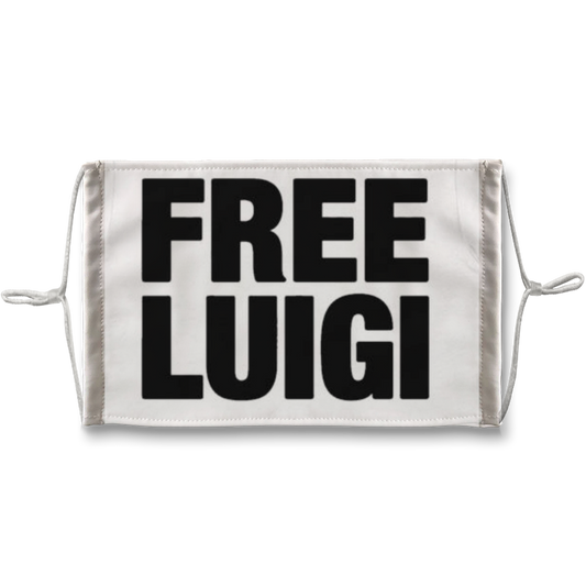 FREE LUIGI Sublimation Face Mask + 10 Replacement Filters