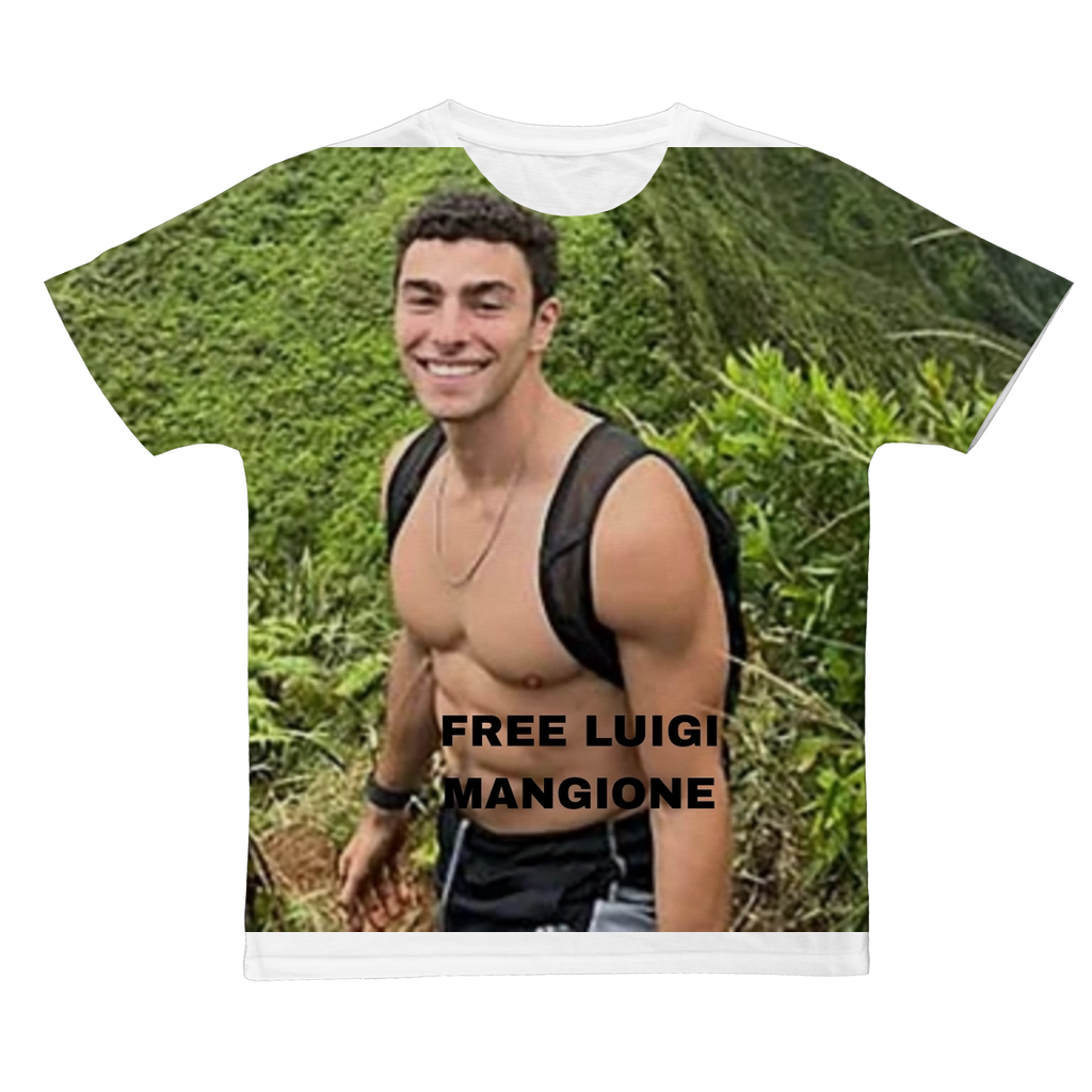 FREE LUIGI MANGIONE TSHIRT  Free Luigi Mangione  he's innocent  T-Shirt